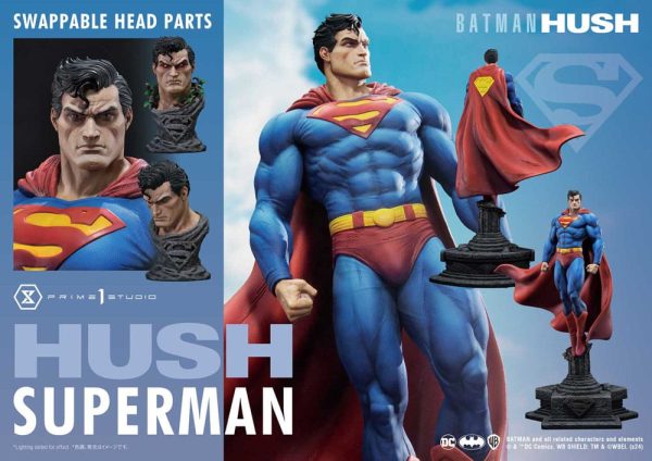 Estatua Batman: Hush de DC Comics en la Serie Ultimate Premium Masterline - Superman de 77 cm (Cómic) - ¡Edición Limitada! - Imagen 4