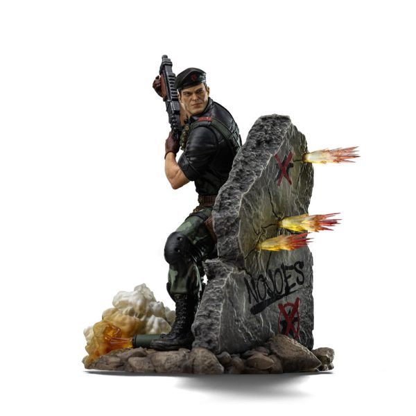 Estatua GI Joe Flint en escala 1/10 de 19 cm de altura - ¡Ideal para coleccionistas!