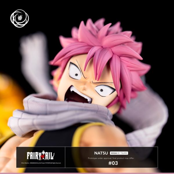 Figura de Natsu de Fairy Tail con Ikigai de la marca Tsume en escala 1/6. - Imagen 2