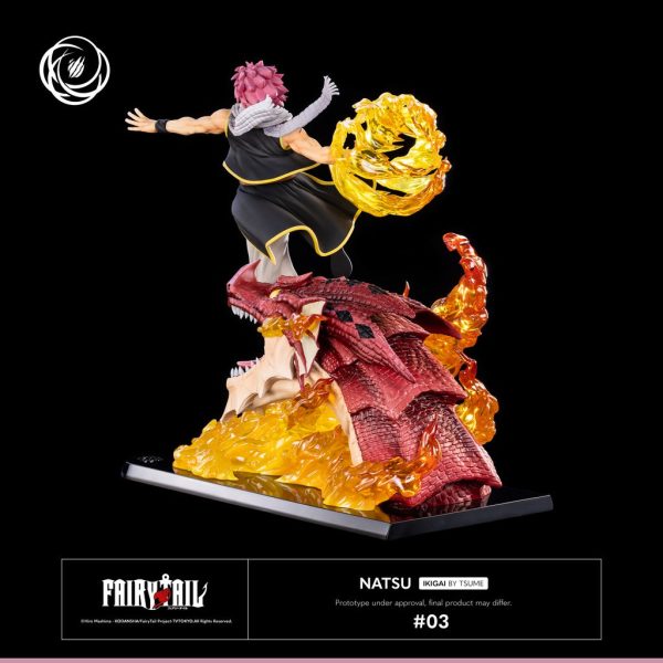 Figura de Natsu de Fairy Tail con Ikigai de la marca Tsume en escala 1/6. - Imagen 5