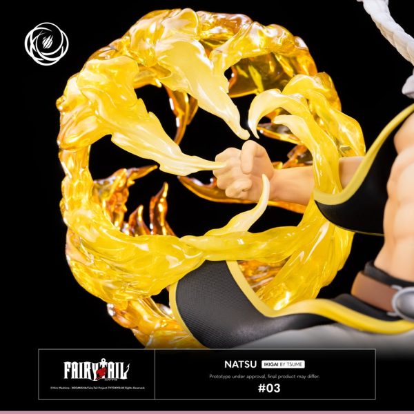 Figura de Natsu de Fairy Tail con Ikigai de la marca Tsume en escala 1/6. - Imagen 6