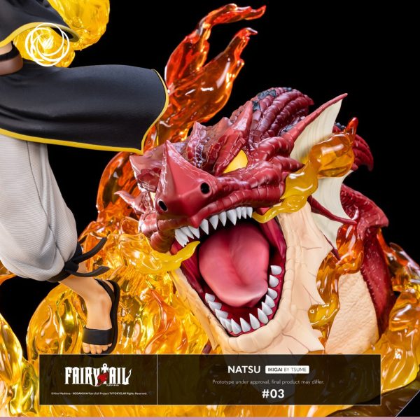 Figura de Natsu de Fairy Tail con Ikigai de la marca Tsume en escala 1/6. - Imagen 7
