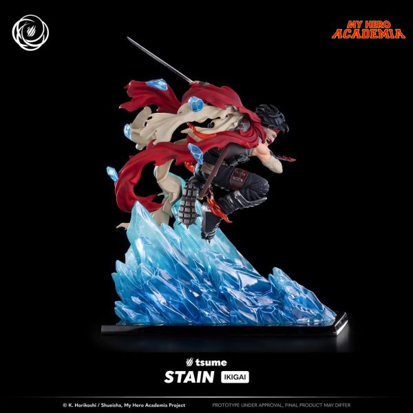 Figura de Stain de My Hero Academia - Coleccionable de Alta Calidad en Escala 1/6 de la Marca Tsume - Imagen 4