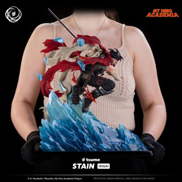 Figura de Stain de My Hero Academia - Coleccionable de Alta Calidad en Escala 1/6 de la Marca Tsume - Imagen 10