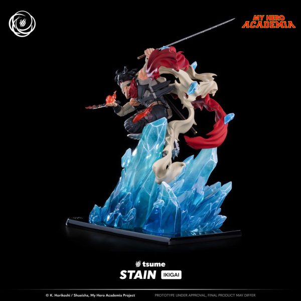 Figura de Stain de My Hero Academia - Coleccionable de Alta Calidad en Escala 1/6 de la Marca Tsume - Imagen 5
