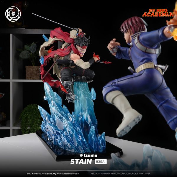 Figura de Stain de My Hero Academia - Coleccionable de Alta Calidad en Escala 1/6 de la Marca Tsume - Imagen 11