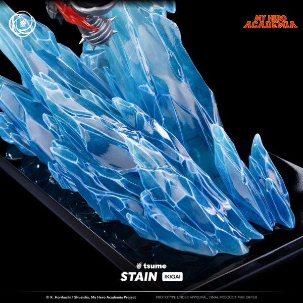 Figura de Stain de My Hero Academia - Coleccionable de Alta Calidad en Escala 1/6 de la Marca Tsume - Imagen 8