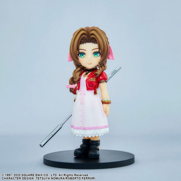 Figura de Aerith Gainsborough de Final Fantasy VII Remake - Edición Adorable Arts Re-Run - Imagen 5