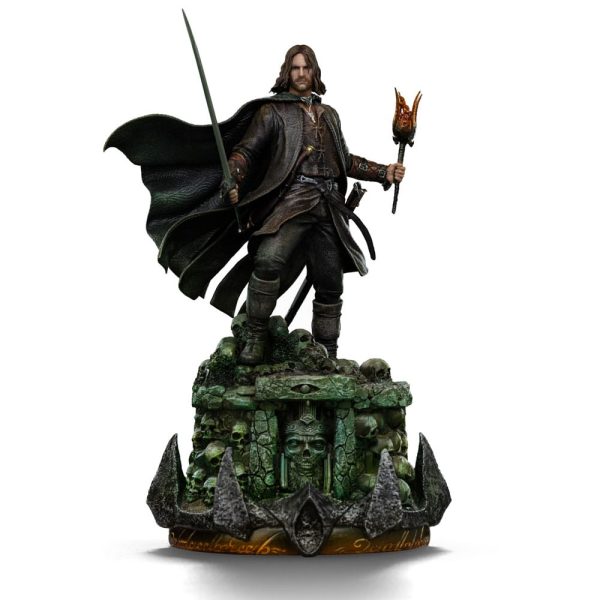 Estatua de Aragorn desatado a escala 1/10 de El Señor de los Anillos - 31 cm