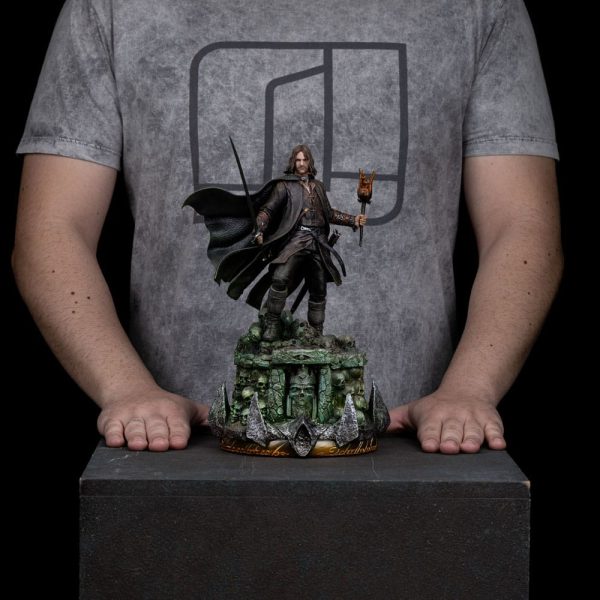 Estatua de Aragorn desatado a escala 1/10 de El Señor de los Anillos - 31 cm - Imagen 10
