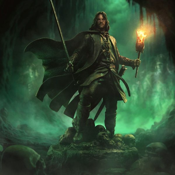 Estatua de Aragorn desatado a escala 1/10 de El Señor de los Anillos - 31 cm - Imagen 5