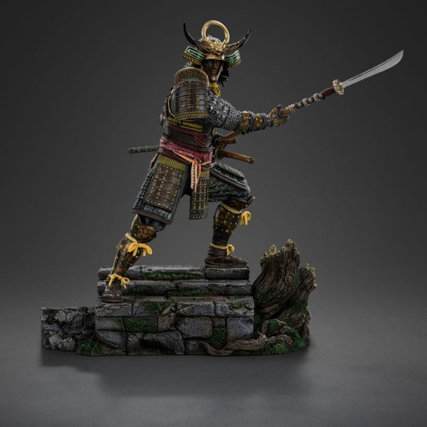 Estátua Assassin's Creed Shadows Escala de Arte 1/10 de Yasuke