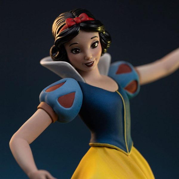 Estátua Snow White and the Seven Dwarfs 1/10 Art Scale - Snow White y Dopey, 21 cm - ¡Colecciónalos! - Imagen 3
