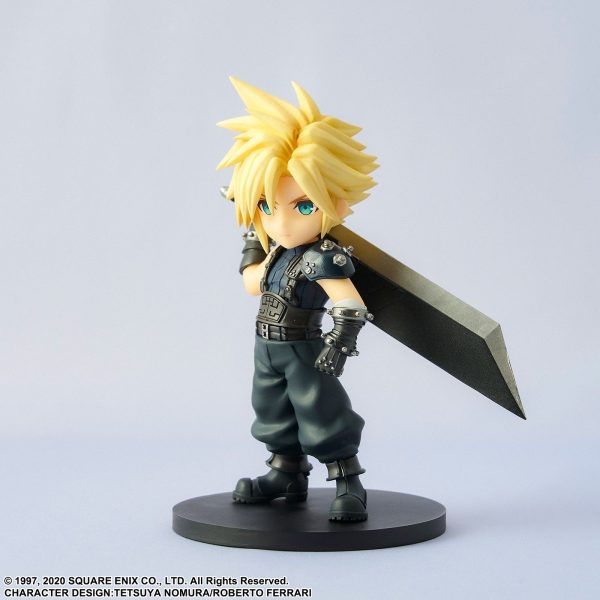Figura de Cloud Strife de 12 cm de Final Fantasy VII Remake - Edición Adorable Arts Re-Run - Imagen 2