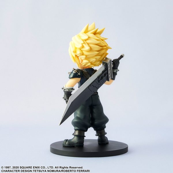 Figura de Cloud Strife de 12 cm de Final Fantasy VII Remake - Edición Adorable Arts Re-Run - Imagen 3