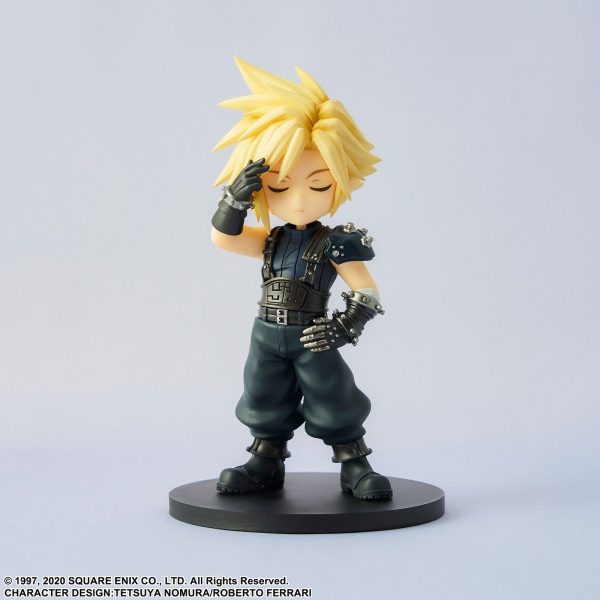 Figura de Cloud Strife de 12 cm de Final Fantasy VII Remake - Edición Adorable Arts Re-Run - Imagen 4