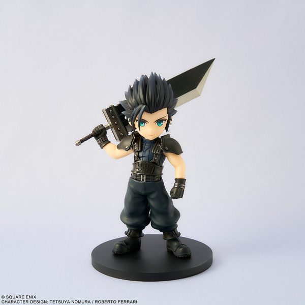 Figura de Zack Fair de 11 cm de Final Fantasy VII Rebirth - Adorable Arts Re-Run