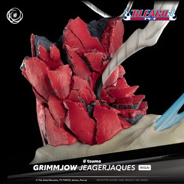 Figura de Grimmjow Jeagerjaques de Bleach en escala 1/6 de la marca Ikigai Tsume. - Imagen 10