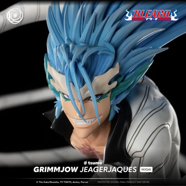 Figura de Grimmjow Jeagerjaques de Bleach en escala 1/6 de la marca Ikigai Tsume. - Imagen 2