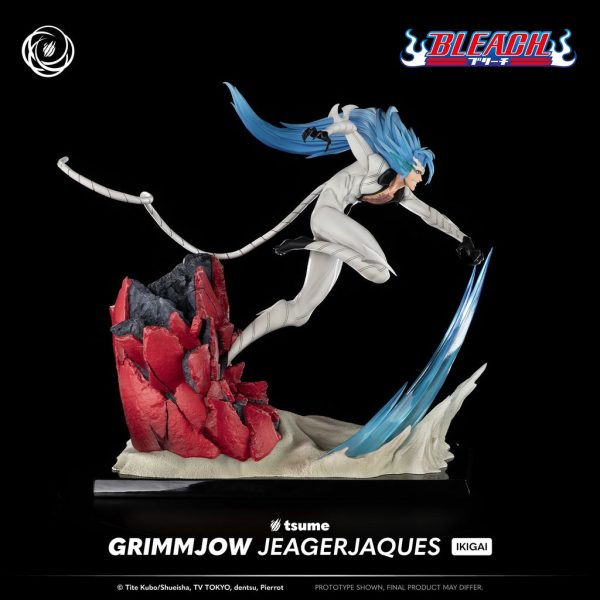 Figura de Grimmjow Jeagerjaques de Bleach en escala 1/6 de la marca Ikigai Tsume. - Imagen 4