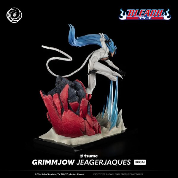Figura de Grimmjow Jeagerjaques de Bleach en escala 1/6 de la marca Ikigai Tsume. - Imagen 5