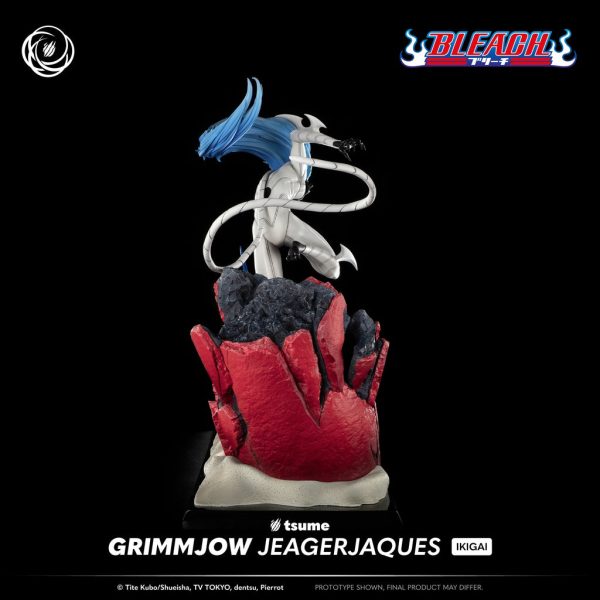 Figura de Grimmjow Jeagerjaques de Bleach en escala 1/6 de la marca Ikigai Tsume. - Imagen 6
