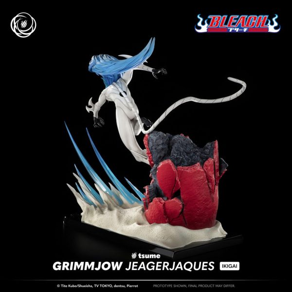 Figura de Grimmjow Jeagerjaques de Bleach en escala 1/6 de la marca Ikigai Tsume. - Imagen 7