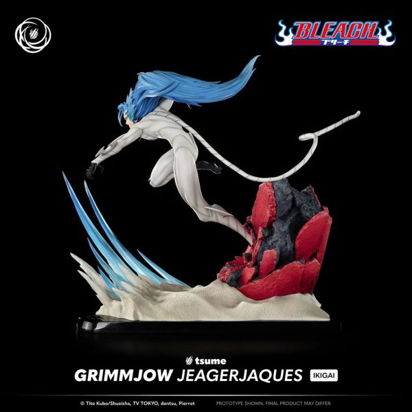Figura de Grimmjow Jeagerjaques de Bleach en escala 1/6 de la marca Ikigai Tsume. - Imagen 8