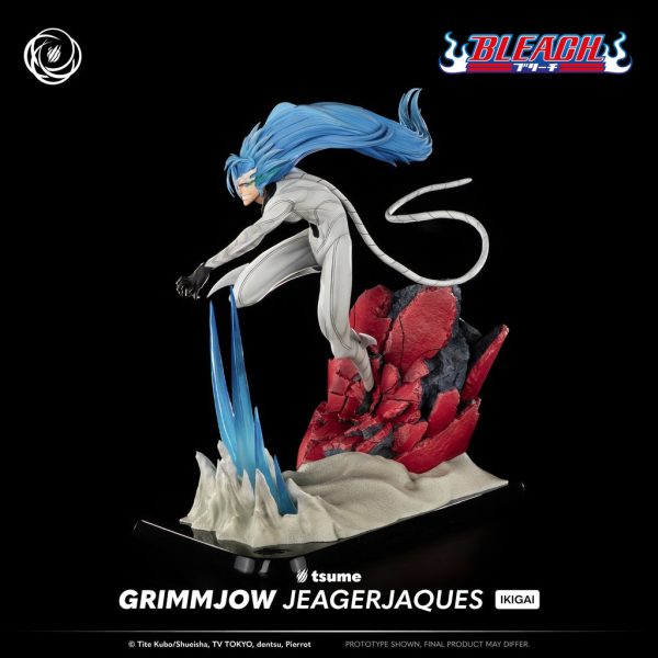 Figura de Grimmjow Jeagerjaques de Bleach en escala 1/6 de la marca Ikigai Tsume. - Imagen 9