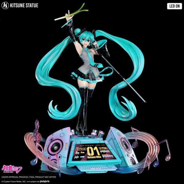 Estátua de Hatsune Miku de 41 cm a escala 1/6 - ¡Colecciónala ya!