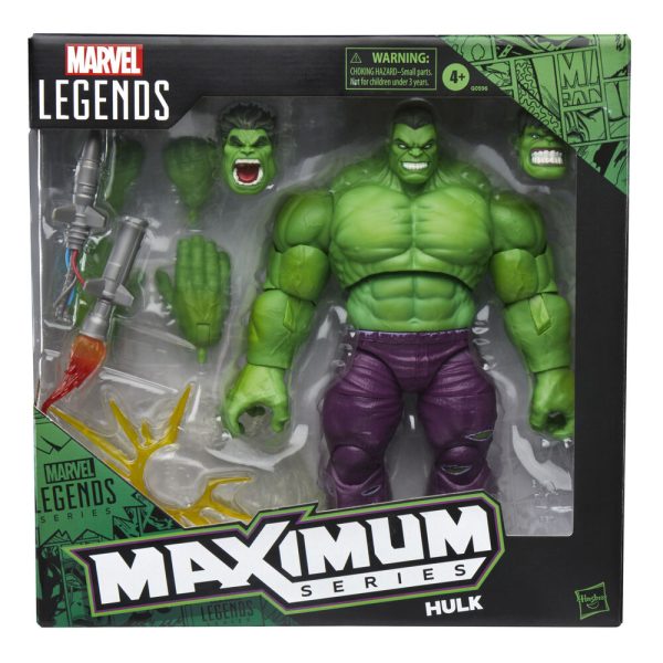 Figura Hulk Marvel Legends de 21cm: ¡Consigue la máxima potencia para tu colección!