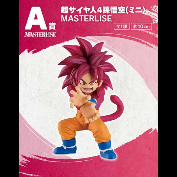 Figura Ichiban Kuji Dragon Ball Daima 2 - Son Goku SSJ4 (Mini) Lot A - ¡Colecciónalo ya!