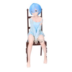 Figura Rem Relax time Re:Zero Starting Life in Another World - Tamaño 20cm - ¡Ideal para coleccionistas!