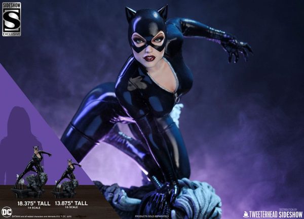 Estátua de Catwoman de DC Comics en Resina: ¡La pieza perfecta para los fans de la villana felina! - Imagen 3
