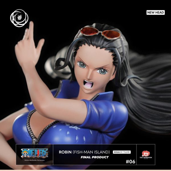Figura de Robin en Fish-Man Island de One Piece, escala 1/6 de la colección Ikigai Tsume. - Imagen 2