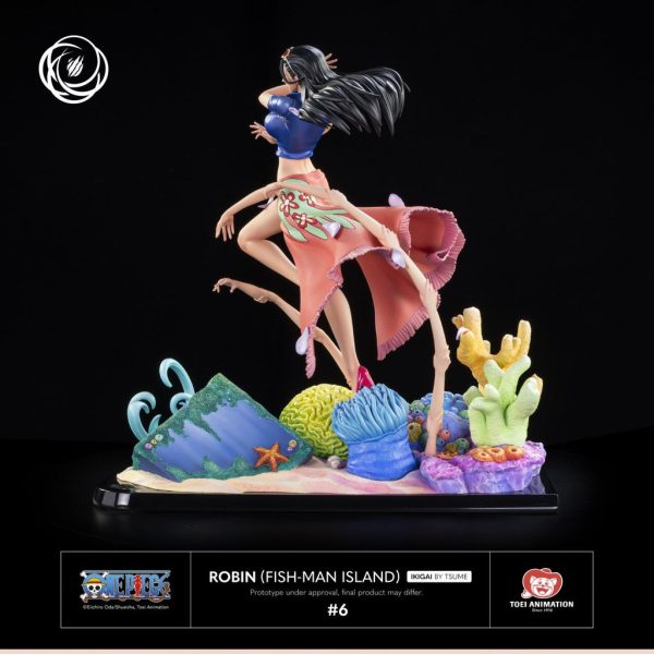Figura de Robin en Fish-Man Island de One Piece, escala 1/6 de la colección Ikigai Tsume. - Imagen 4