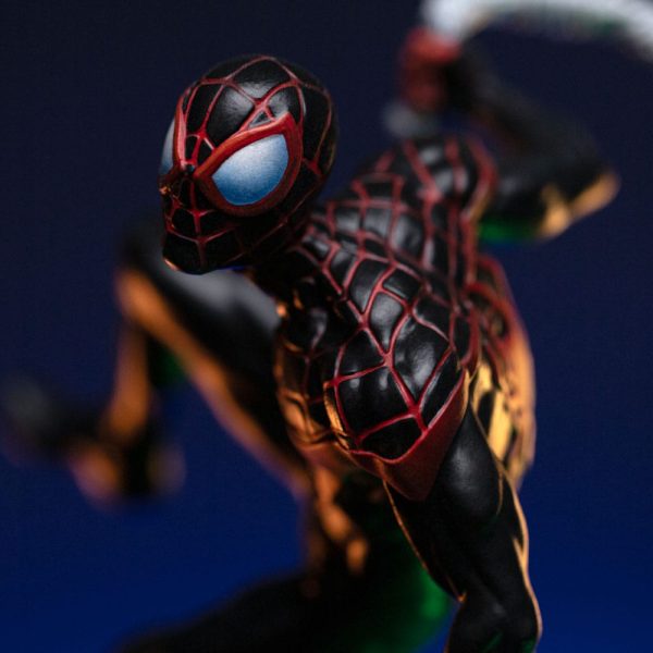 Estátua 1/10 Diorama BDS Art Scale de Spider-Man vs Villanos con Miles Morales de 32 cm de altura - Imagen 8