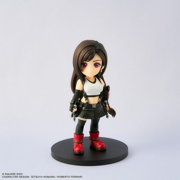 Figura de Tifa Lockhart de Final Fantasy VII Rebirth de 11 cm - Colección Adorable Arts Re-Run