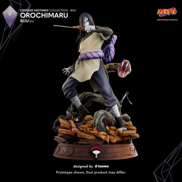 Figura de resina Orochimaru Bijutsu Collection - Destinos Cruzados - Escala 1/4 - Imagen 10