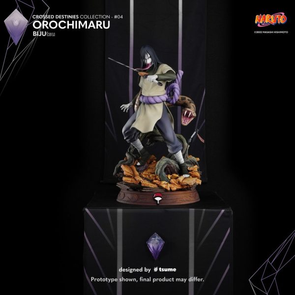 Figura de resina Orochimaru Bijutsu Collection - Destinos Cruzados - Escala 1/4 - Imagen 11
