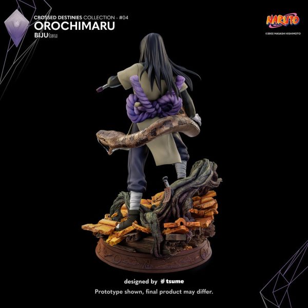 Figura de resina Orochimaru Bijutsu Collection - Destinos Cruzados - Escala 1/4 - Imagen 5