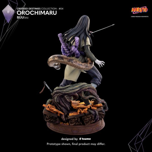 Figura de resina Orochimaru Bijutsu Collection - Destinos Cruzados - Escala 1/4 - Imagen 6
