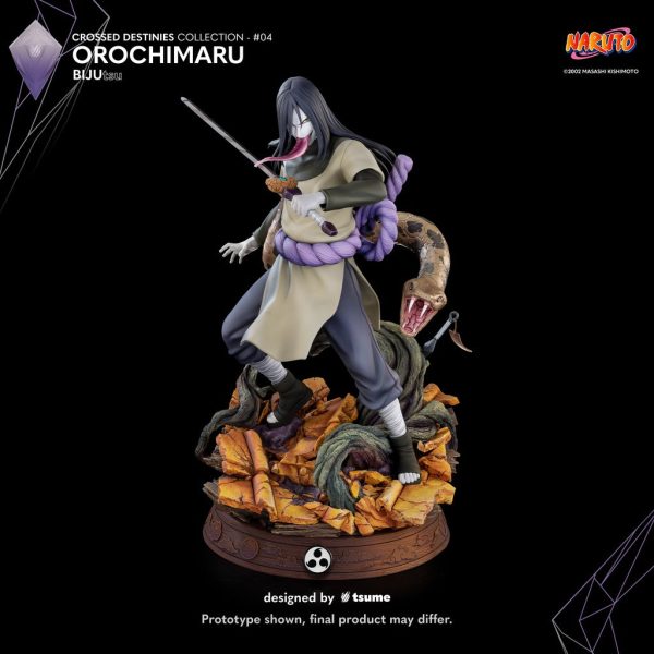Figura de resina Orochimaru Bijutsu Collection - Destinos Cruzados - Escala 1/4