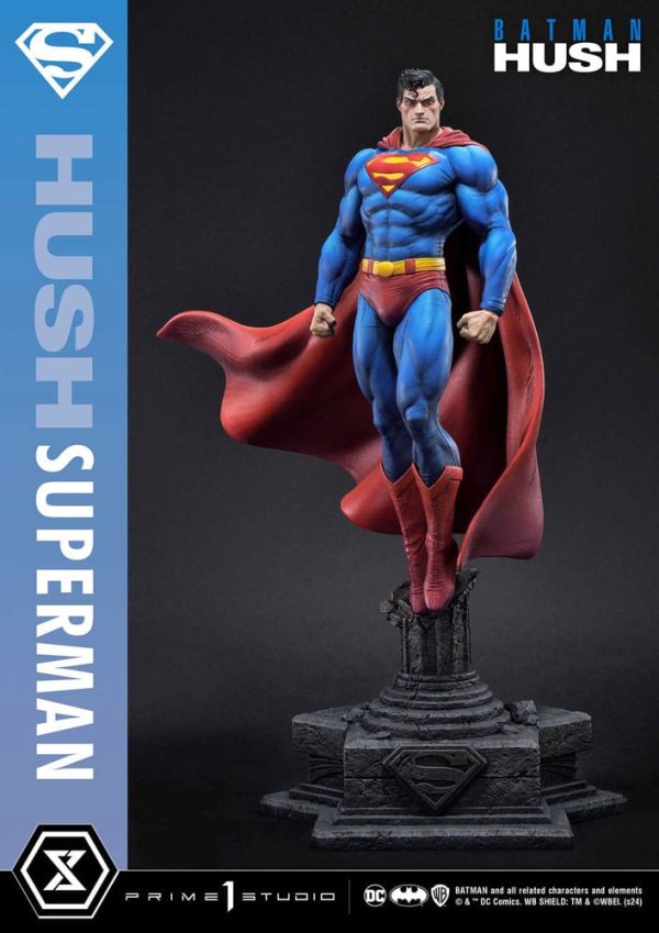 Estatua Batman: Hush de DC Comics en la Serie Ultimate Premium Masterline - Superman de 77 cm (Cómic) - ¡Edición Limitada!