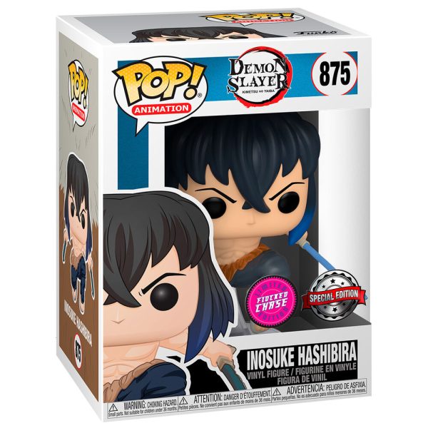 Figura de colección exclusiva de Inosuke Hashibira de Demon Slayer Kimetsu no Yaiba - Chase Edition