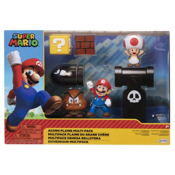 Diorama clásico de Super Mario en blister de Nintendo: ¡Colecciónalo ya!