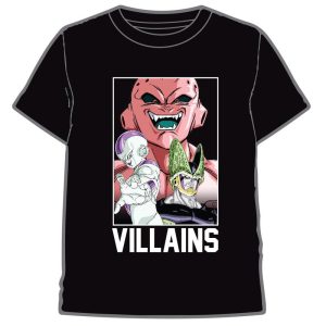 Camiseta de los villanos de Dragon Ball Z para adultos