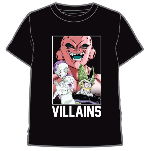 Camiseta de los villanos de Dragon Ball Z para adultos