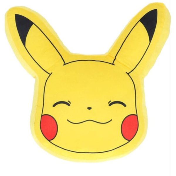 Cojín de Pikachu Pokemon en 3D de 35cm - ¡Perfecto para los fans de Pokémon!