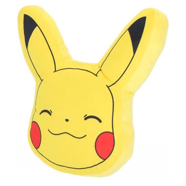 Cojín de Pikachu Pokemon en 3D de 35cm - ¡Perfecto para los fans de Pokémon! - Imagen 2